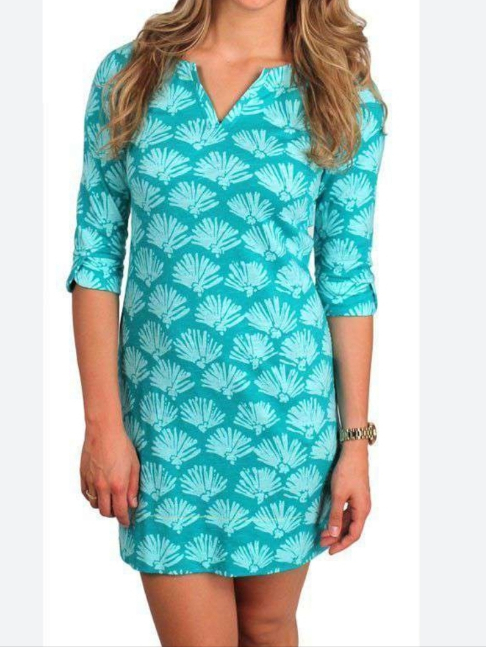 Hatley Batik Shells Dress Size XL